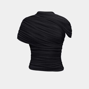 THE DRAPED SHOULDER TOP